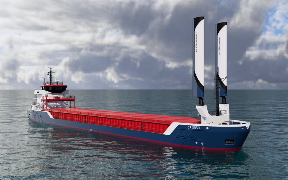 Gerdes Green receives government subsidy for Damen Combi Freighter 3850 green innovations