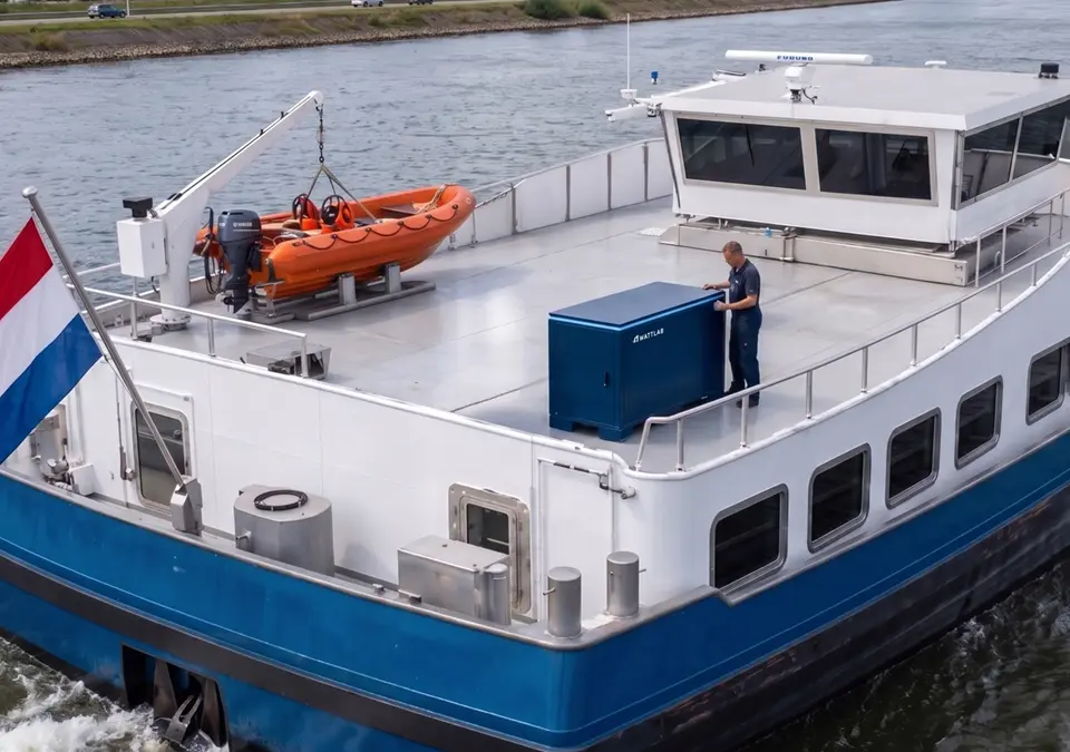 Gestandaardiseerd accusysteem voor de binnenvaart