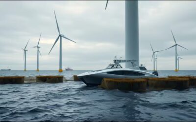World’s first seaweed harvest between 139 offshore wind turbines in the Netherlands can serve two purposes at once